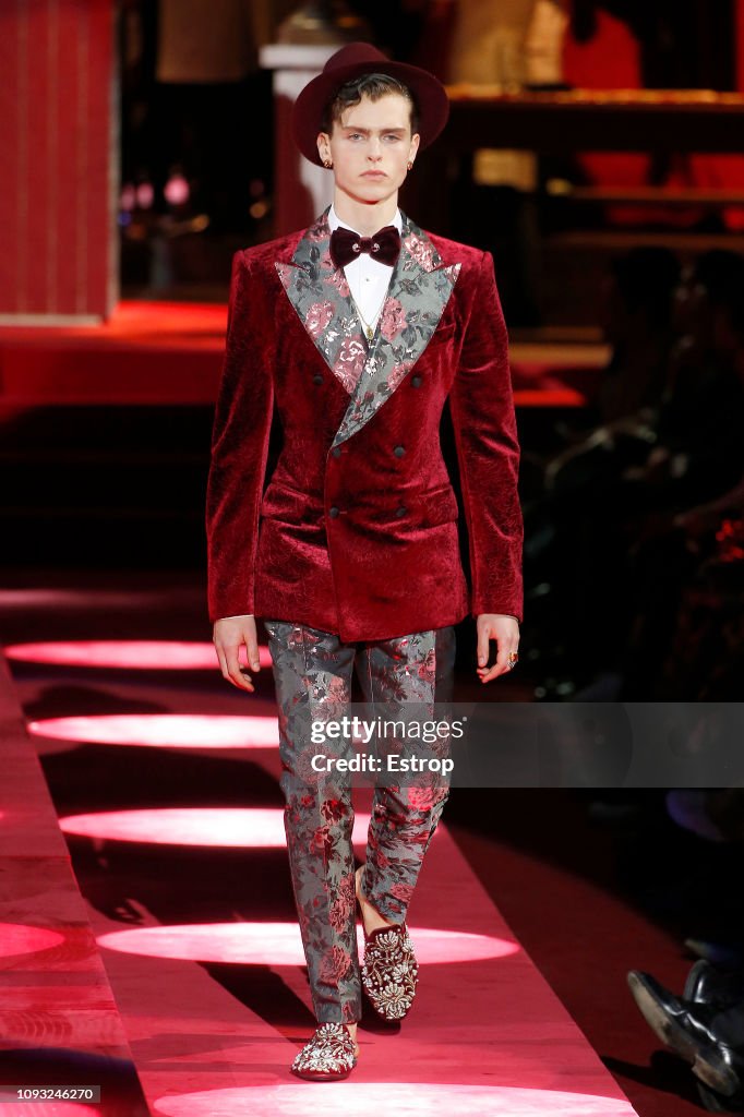 Dolce & Gabbana - Runway - Milan Men's Fashion Week Autumn/Winter 2019/20