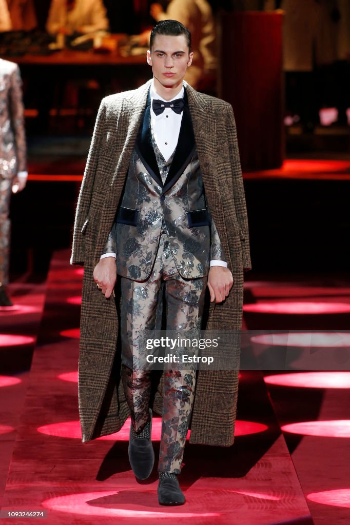 Dolce & Gabbana - Runway - Milan Men's Fashion Week Autumn/Winter 2019/20