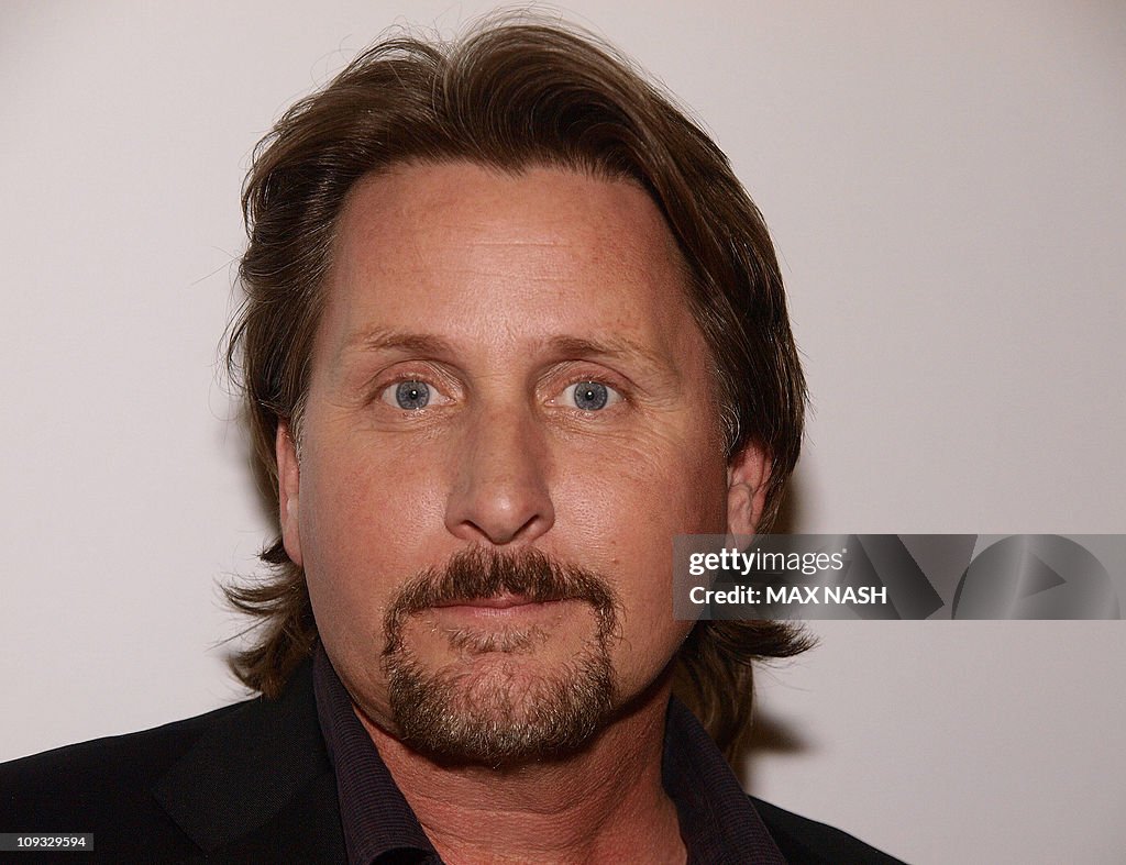 US director Emilio Estevez arrives for the Premiere of his latest