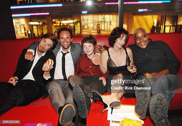 Actor/Writer/Director, Ray McKinnon, Actor Walton Goggins, Actor Sam Frihart, Actress Lisa Blount and Actor Bill Nunn at the after party for Randy...