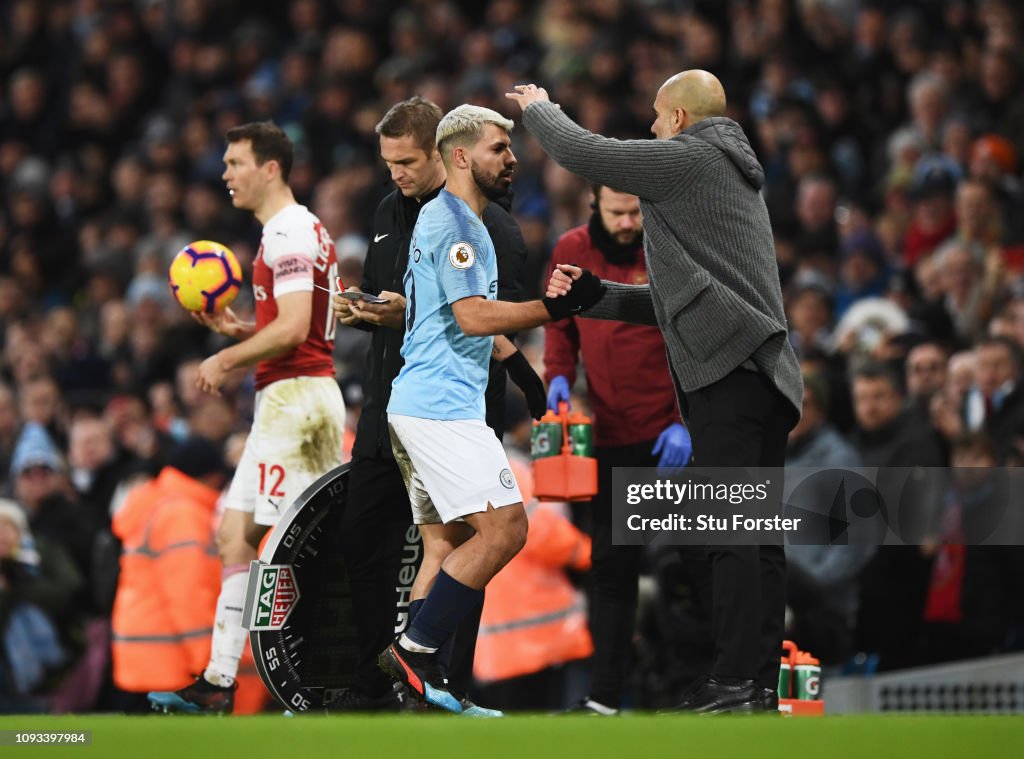 Manchester City v Arsenal FC - Premier League