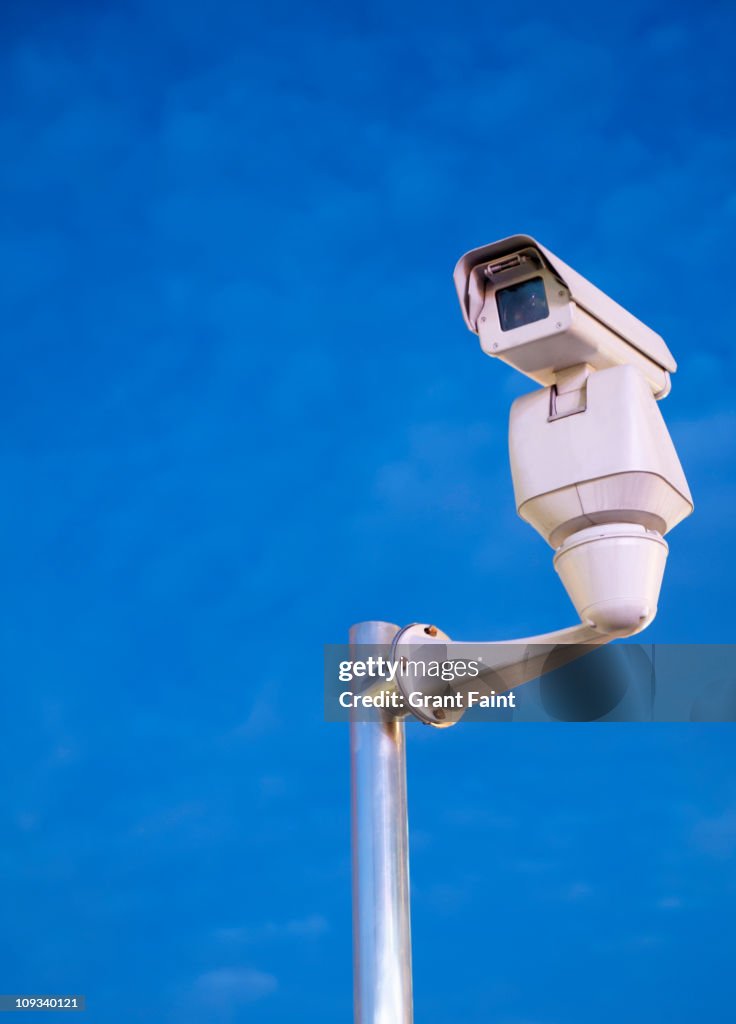 Security Camera On Post High-Res Stock Photo - Getty Images
