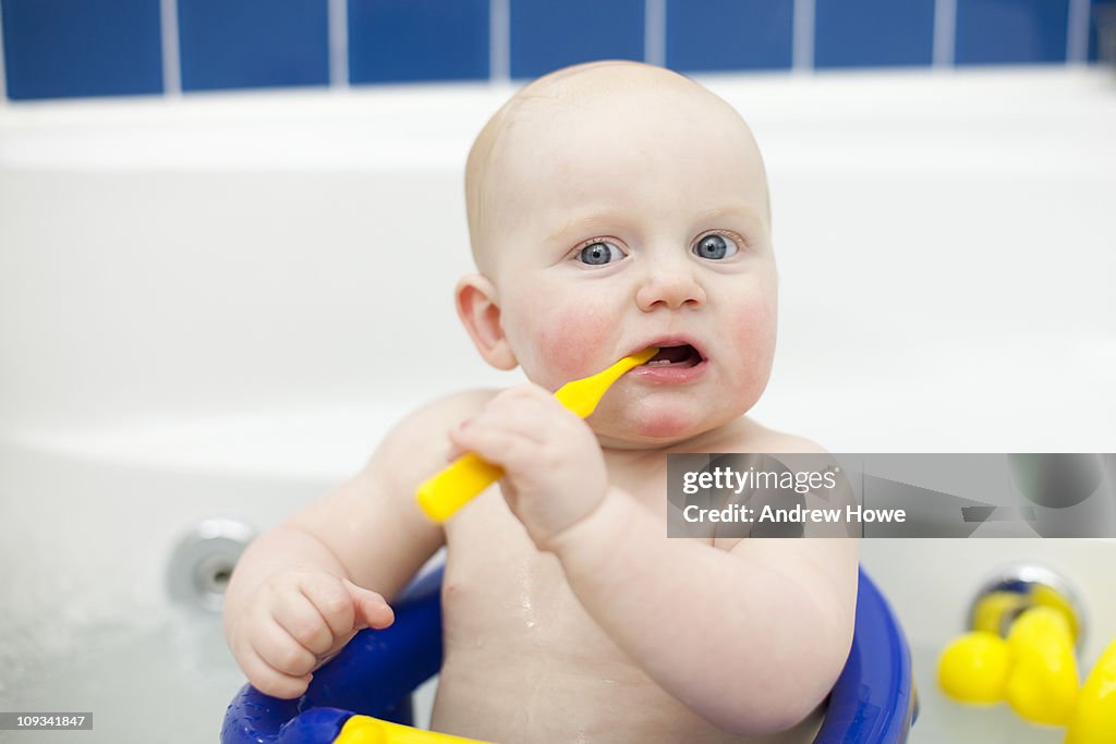 Brushing Baby Teeth