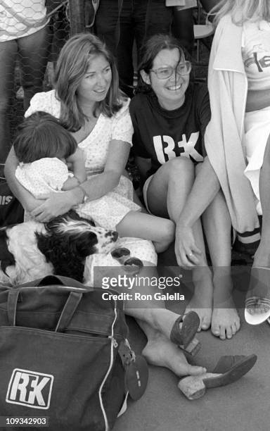 Courtney Kennedy, Kathleen Kennedy and daughter Meaghan Anne Kennedy Townsend and Ethel Kennedy attend Robert F. Kennedy Pro-Celebrity Tennis...