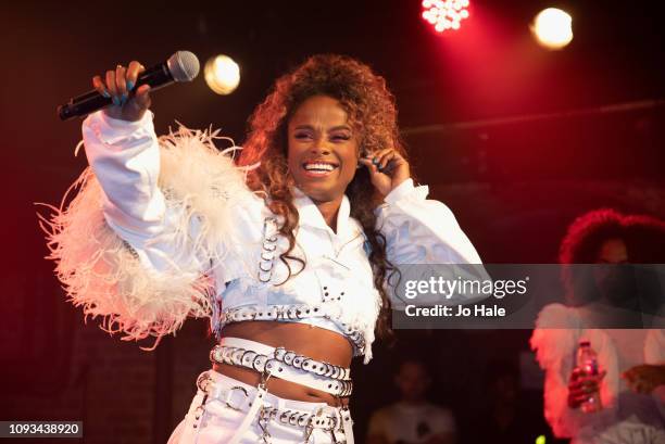 Fleur East performs at G-A-Y Club Heaven on January 12, 2019 in London, England.