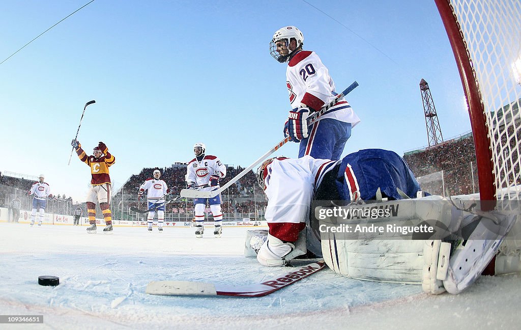 NHL Heritage Classic - Montreal Canadiens v Calgary Flames