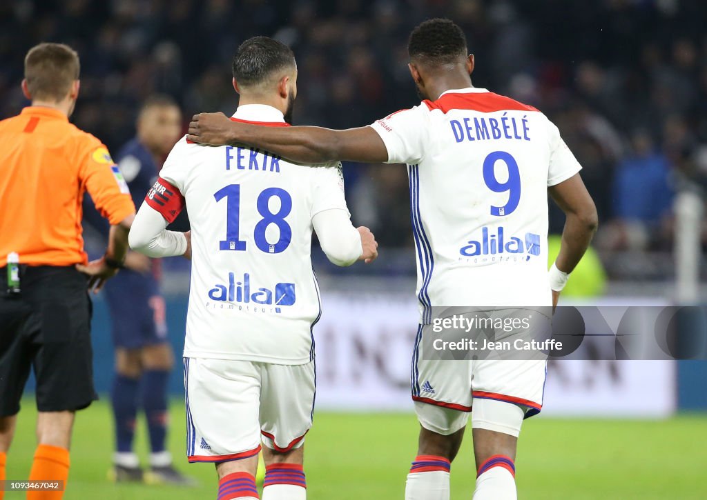 Olympique Lyonnais v Paris Saint-Germain - Ligue 1