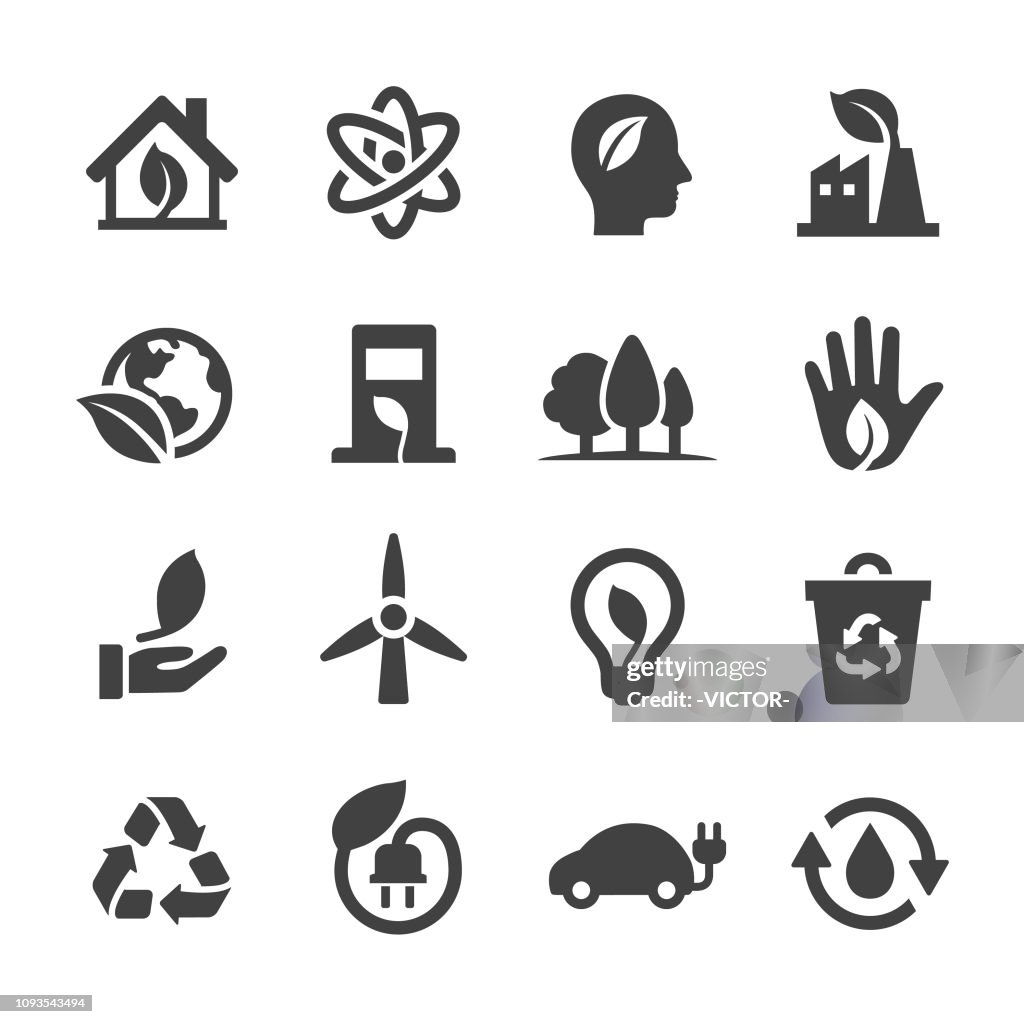 Ökologie-Icons - Acme-Serie