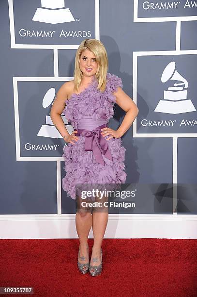 Singer/Actress Kelly Osburne arrives at The 53rd Annual GRAMMY Awards at Staples Center on February 13, 2011 in Los Angeles, California.