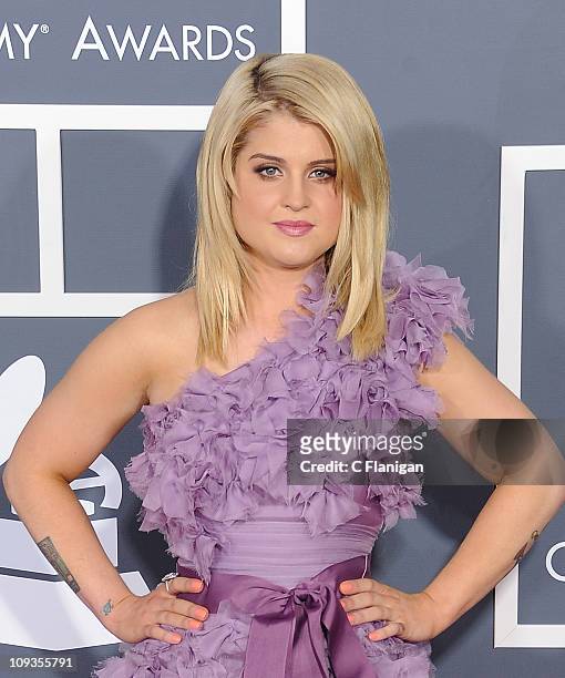 Singer/Actress Kelly Osburne arrives at The 53rd Annual GRAMMY Awards at Staples Center on February 13, 2011 in Los Angeles, California.