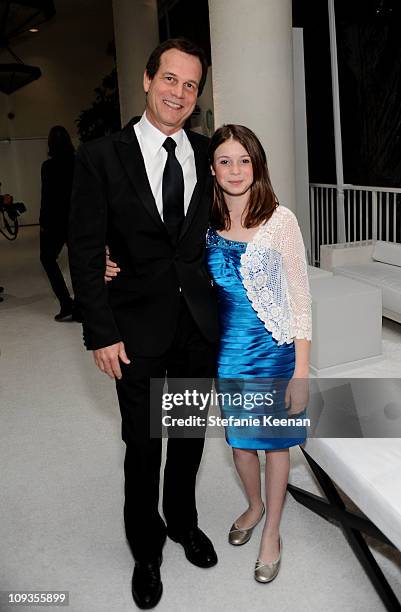 Actor Bill Paxton and daughter Lydia Paxton attend the 13th Annual Costume Designers Guild Awards with presenting sponsor Lacoste held at The Beverly...