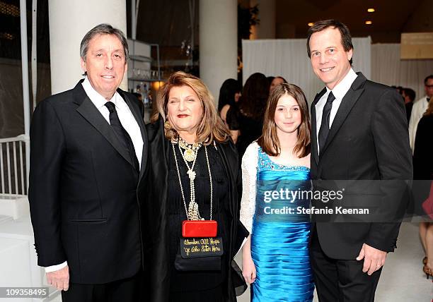 Producer Ivan Reitman, Honoree costume designer Julie Weiss, Lydia Paxton and actor Bill Paxton arrive at the 13th Annual Costume Designers Guild...