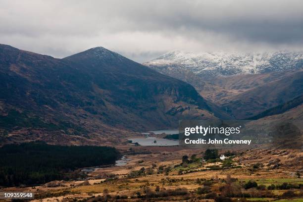 the black valley in co. kerry - county kerry stock pictures, royalty-free photos & images