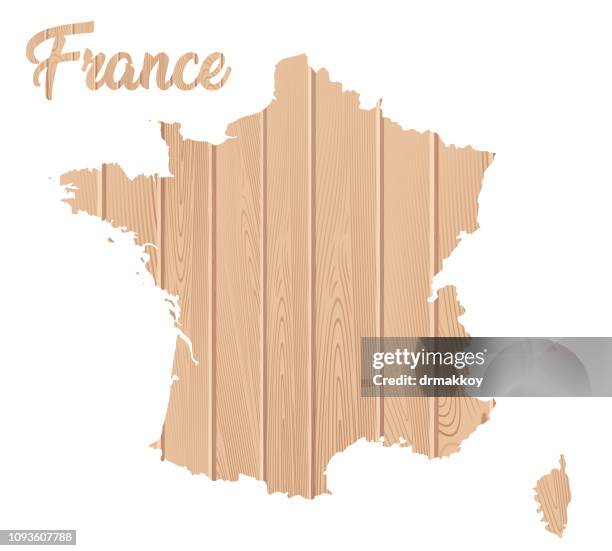 france map - lyon stock illustrations
