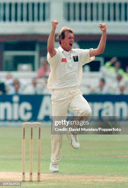 South African bowler Craig Matthews during the 1st Test match between England and South Africa at Lord's cricket ground in London, 21st July 1994....