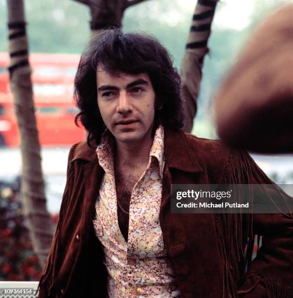 Neil Diamond portrait, London, 21st June 1971.