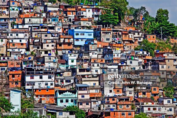 favela in rio de janeiro - favela 個照片及圖片檔