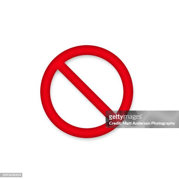 prohibited symbol - exclusion stock-fotos und bilder