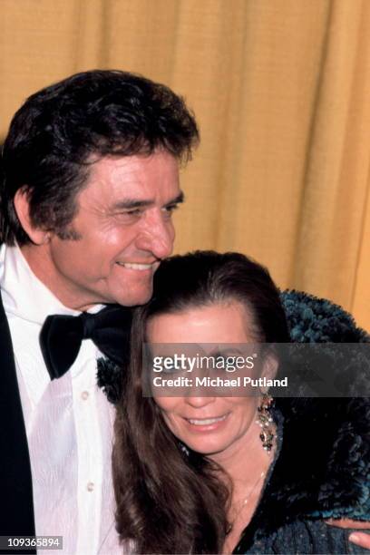 Portrait of Johnny Cash and June Carter, New York, 1979.