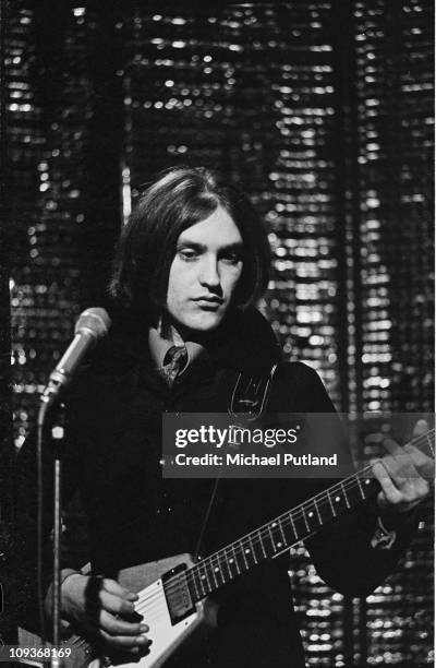 7th DECEMBER: Dave Davies of the Kinks promoting his solo song Death of a Clown, Top of the Pops, on 7th December 1967.