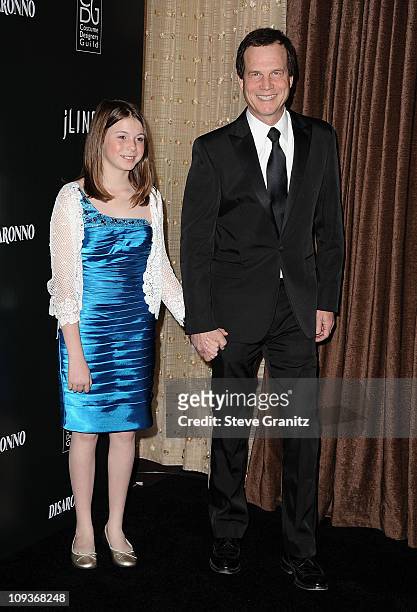 Actor Bill Paxton and daughter Lydia Paxton arrive at the 13th Annual Costume Designers Guild Awards with presenting sponsor Lacoste held at The...