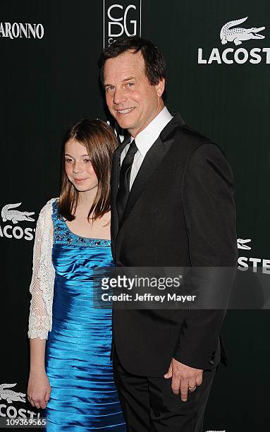 Bill Paxton and daughter Lydia Paxton attend the 13th Annual Costume Designers Guild Awards at The Beverly Hilton hotel on February 22, 2011 in...