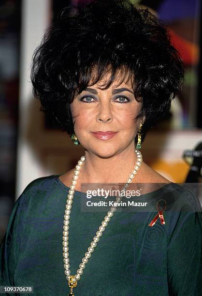 Elizabeth Taylor file photo.