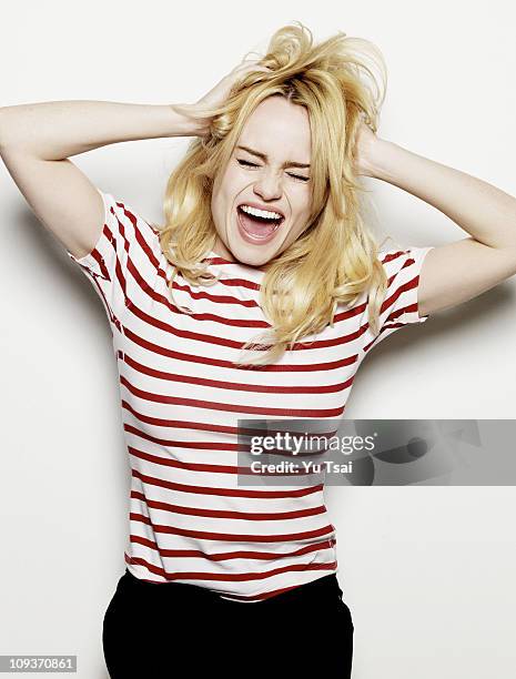 Singer/ songwriter Duffy poses for a portrait session in London for Marie Claire UK. PUBLISHED IMAGE.