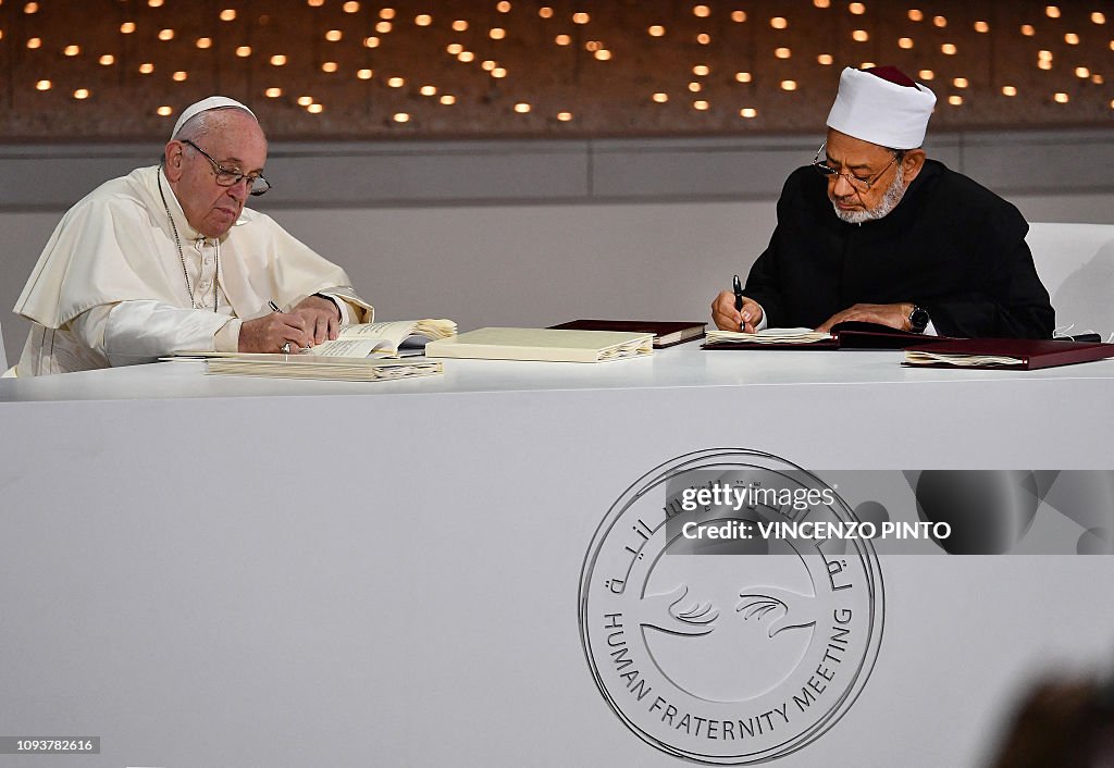 UAE-VATICAN-RELIGION-POPE-ISLAM