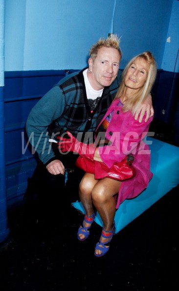 John Lydon and wife Nora...
