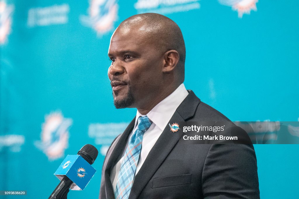 Miami Dolphins Introduce Brian Flores