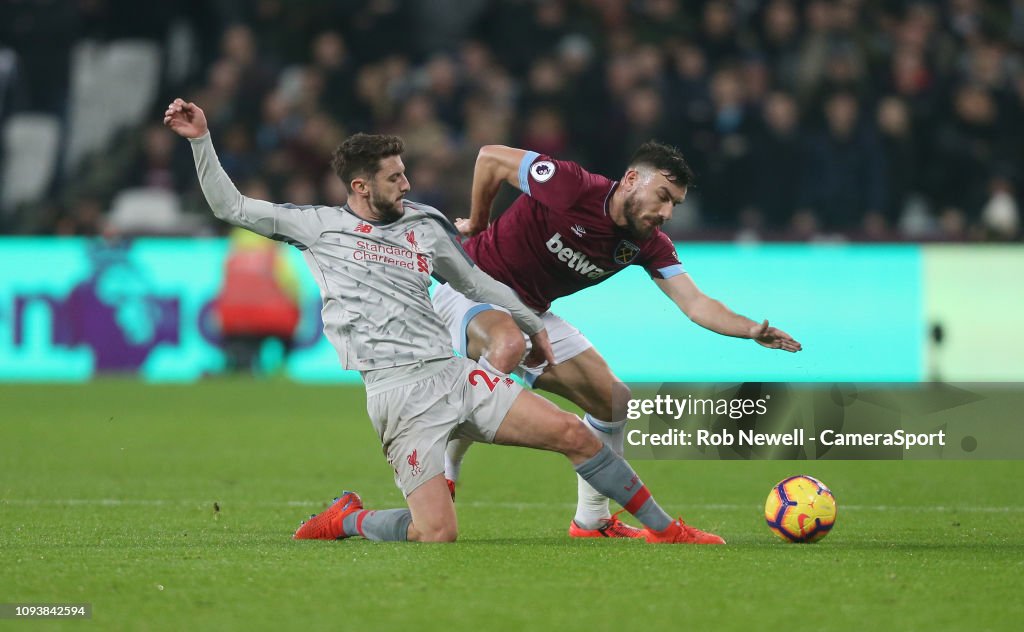 West Ham United v Liverpool FC - Premier League