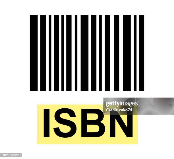 ilustrações de stock, clip art, desenhos animados e ícones de isbn sign with barcode - papers scanning to digital vector