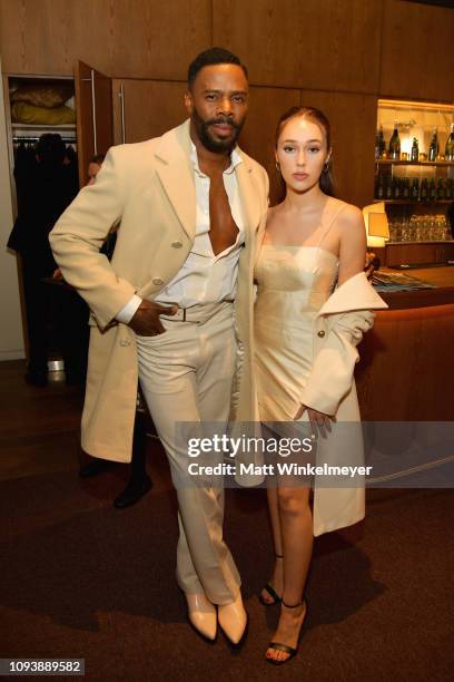Colman Domingo and Alycia Debnam-Carey attend The Hollywood Reporter's 7th Annual Nominees Night presented by Mercedes-Benz, Century Plaza...