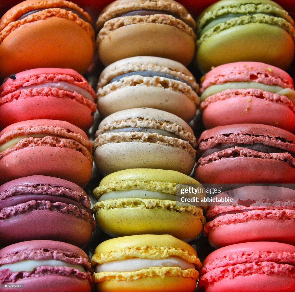 Paris Colorful Macaroons