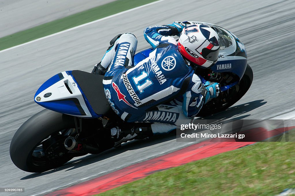 MotoGp Tests In Sepang - Day Three