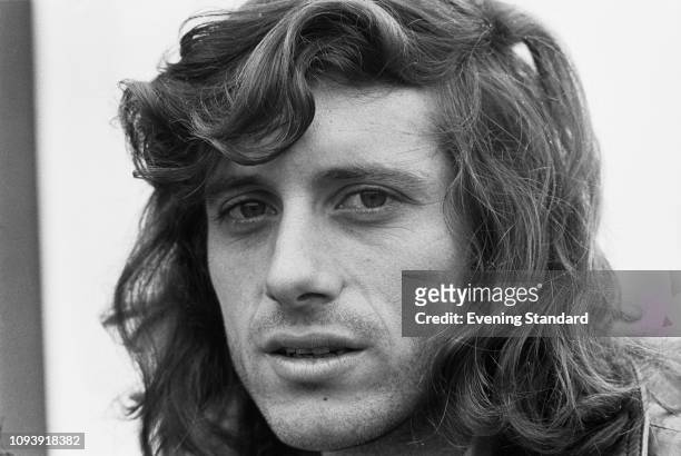 Argentine tennis player Guillermo Vilas, UK, 12th May 1975.