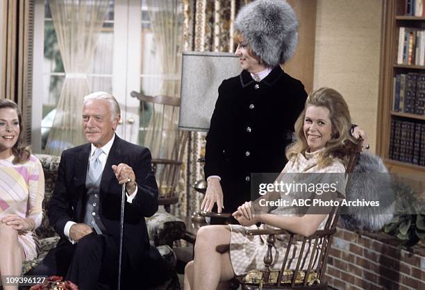 Samantha's Good News" - Airdate: April 10, 1969. JANINE GRAY;MURRAY MATHESON;AGNES MOOREHEAD;ELIZABETH MONTGOMERY