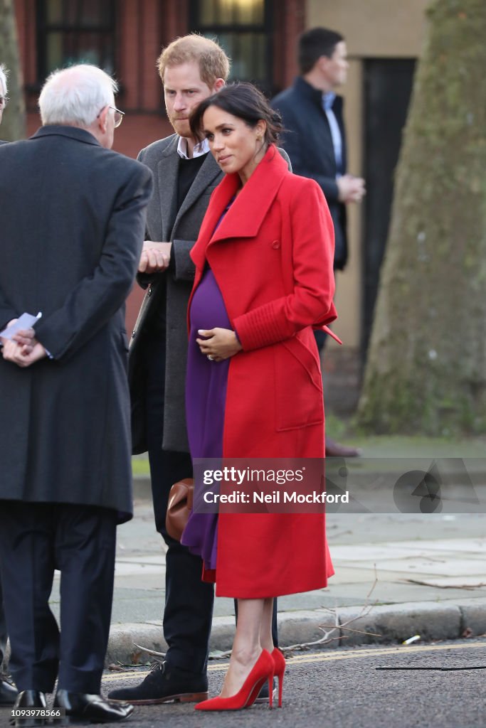The Duke And Duchess Of Sussex Visit Birkenhead
