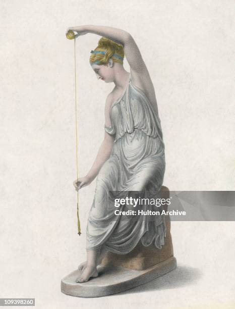 Woman Using Drop Spindle Drop Spindle Photos and Premium High Res Pictures - Getty Images