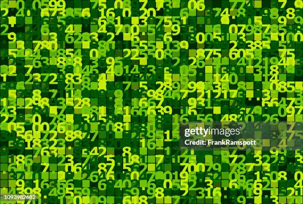 Horizontal Number Pattern Numbers Pattern Background High Res Vector Graphics - Getty Images