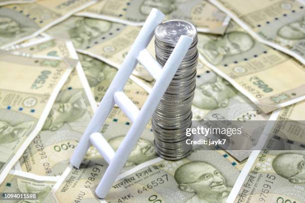 indian currency - indian economy business and finance stock-fotos und bilder