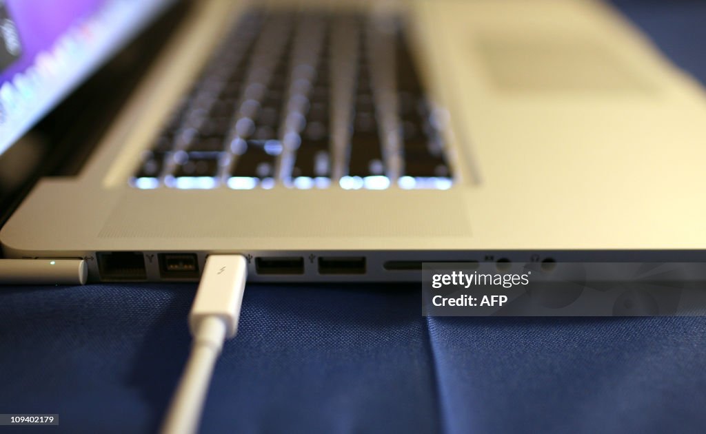 Apple's new Macbook Pro laptop that uses