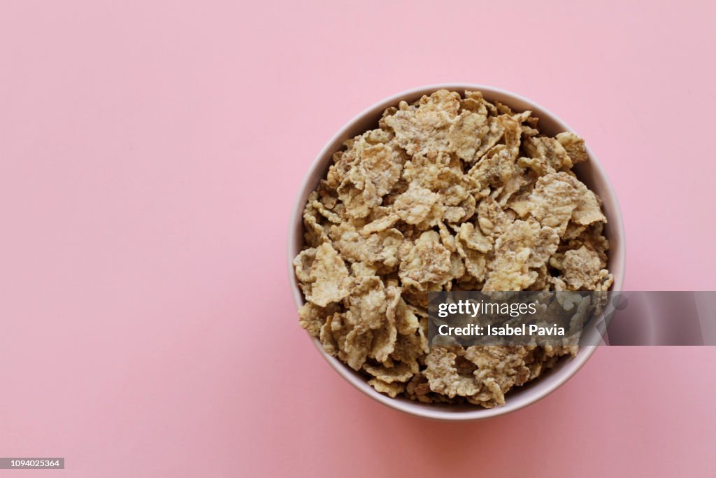 Bowl Of Breakfast Cereals