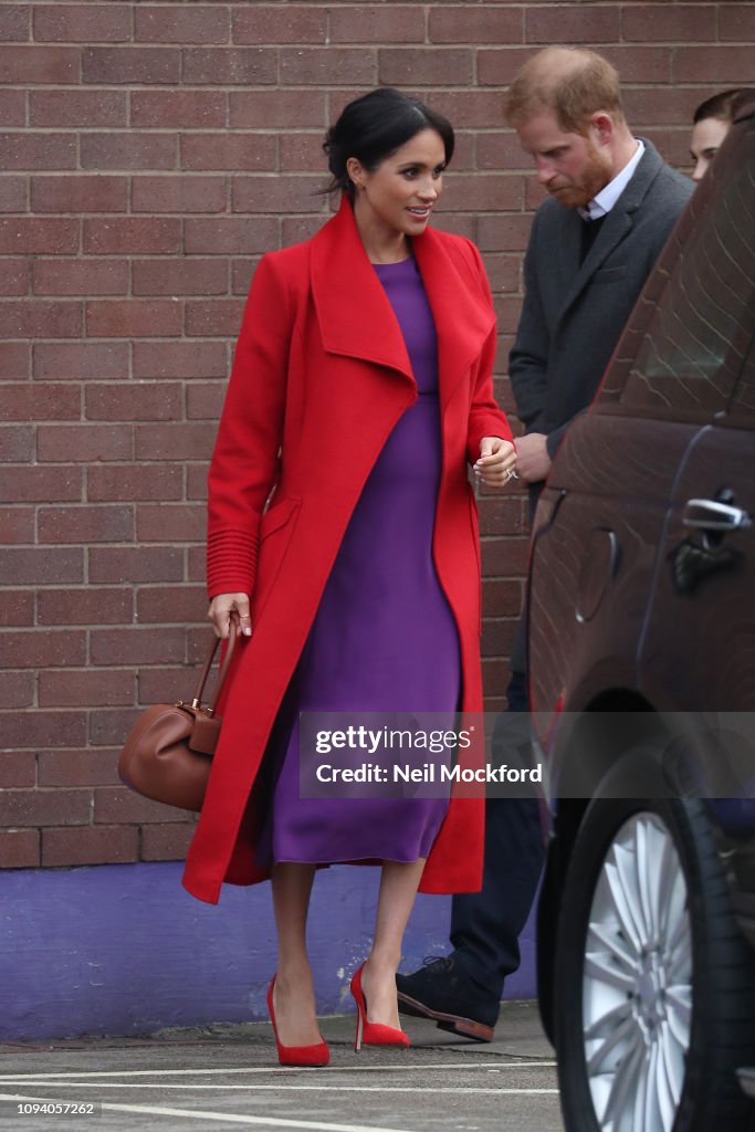 The Duke And Duchess Of Sussex Visit Birkenhead
