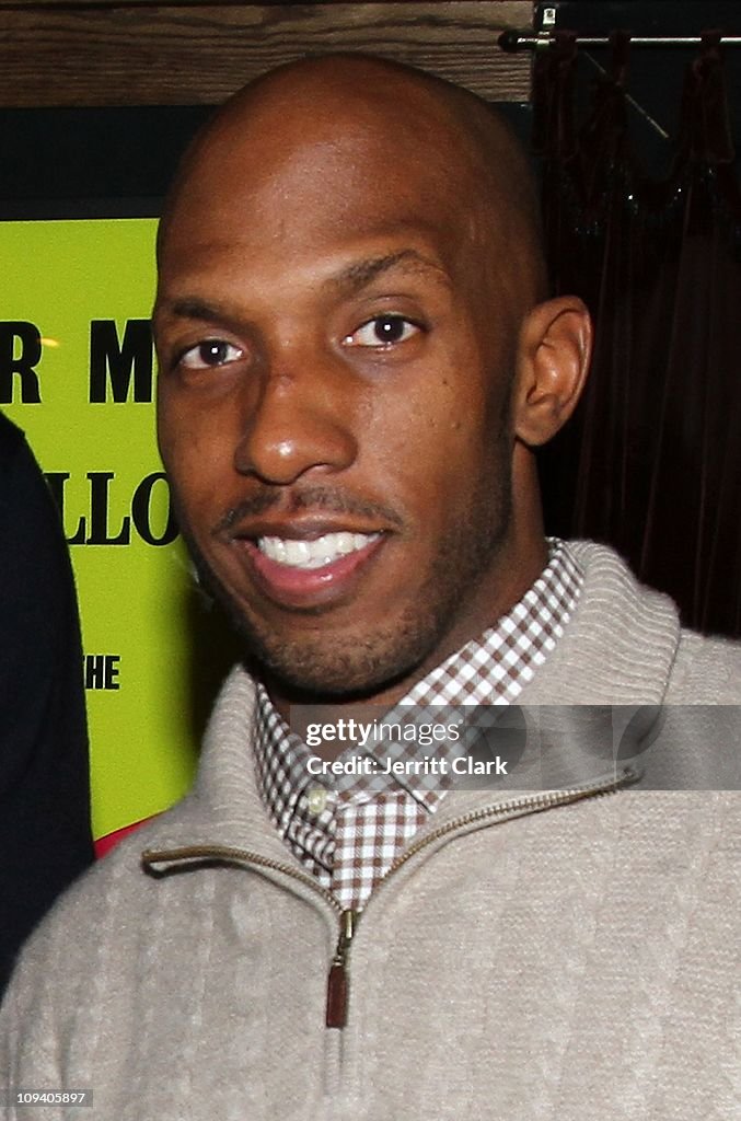 Carmelo Anthony & Chauncey Billups Welcome To New York Dinner