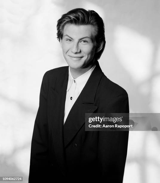 Circa 1988: Actor Christian Slater poses for a portrait session circa 1988