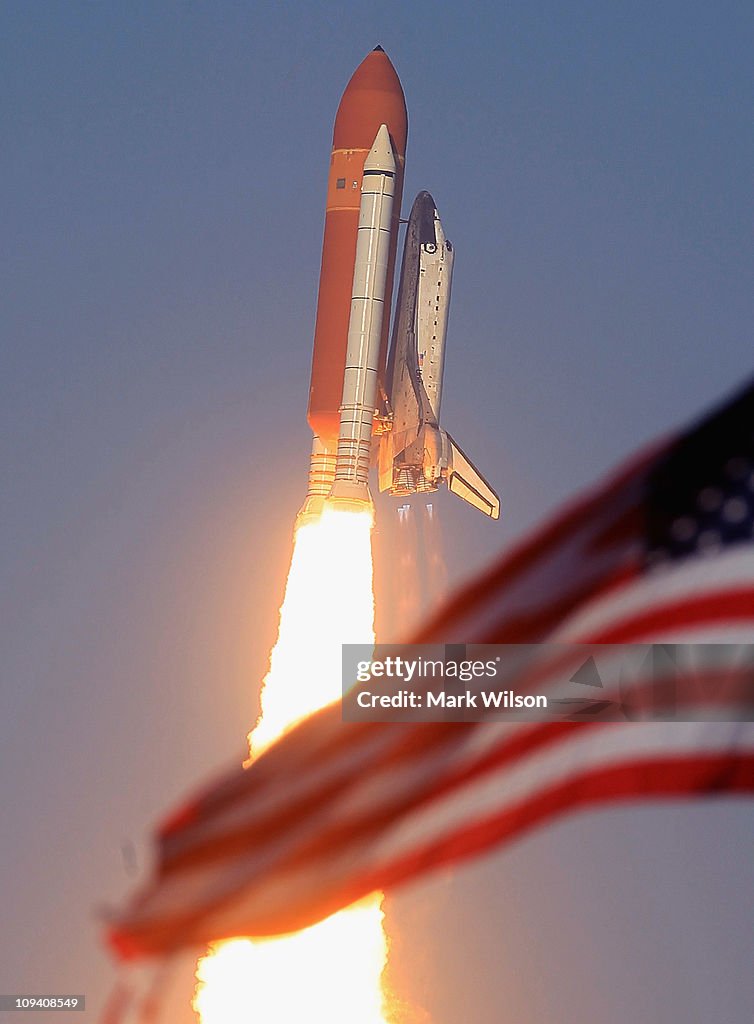 After Delays Space Shuttle Discovery Launches From Cape Canaveral