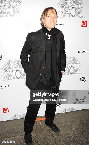 William Orbit attends the private view of 'Stormtroopers In Stilettos' an exhibition celebrating 40 years of the band Queen at The Old Truman Brewery...