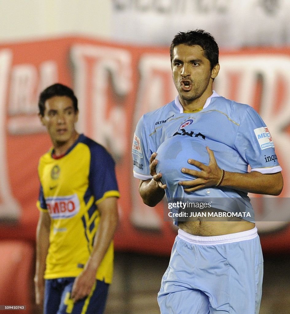 Argentine Argentinos Juniors' forward Sa